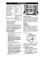 Preview for 17 page of Craftsman 536.887990 Operator'S Manual