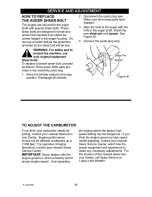 Preview for 28 page of Craftsman 536.887990 Operator'S Manual