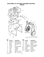 Preview for 34 page of Craftsman 536.887990 Operator'S Manual