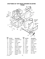 Preview for 36 page of Craftsman 536.887990 Operator'S Manual