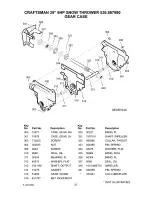 Preview for 37 page of Craftsman 536.887990 Operator'S Manual