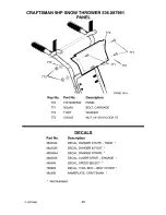 Предварительный просмотр 49 страницы Craftsman 536.887991 Operator'S Manual