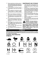 Предварительный просмотр 4 страницы Craftsman 536.887993 Operator'S Manual