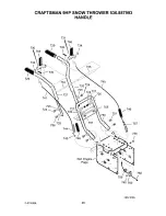 Предварительный просмотр 46 страницы Craftsman 536.887993 Operator'S Manual