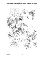 Предварительный просмотр 52 страницы Craftsman 536.887993 Operator'S Manual