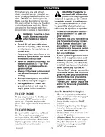 Preview for 13 page of Craftsman 536.887995 Operator'S Manual