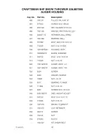 Preview for 43 page of Craftsman 536.887995 Operator'S Manual