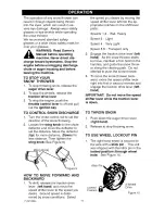 Preview for 11 page of Craftsman 536.887996 Operator'S Manual