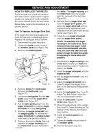 Preview for 21 page of Craftsman 536.887996 Operator'S Manual