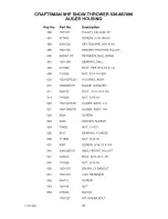 Preview for 43 page of Craftsman 536.887996 Operator'S Manual