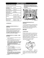 Preview for 78 page of Craftsman 536.887996 Operator'S Manual