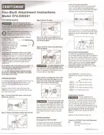 Preview for 1 page of Craftsman 572.530331 Instructions