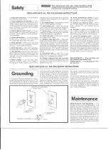 Предварительный просмотр 2 страницы Craftsman 572.61000 Owner'S Manual