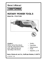 Craftsman 572.6112 Owner'S Manual предпросмотр