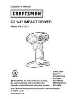 Craftsman 5727.1 Operator'S Manual предпросмотр