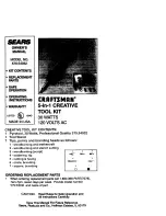 Craftsman 579.54032 Owner'S Manual preview