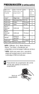 Preview for 10 page of Craftsman 57999 Quick Start Manual