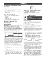 Preview for 6 page of Craftsman 580.323300 Owner'S Manual