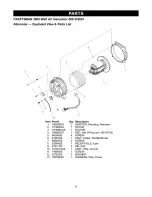 Preview for 17 page of Craftsman 580.323601 Owner'S Manual