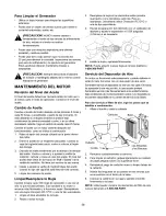 Preview for 38 page of Craftsman 580.323601 Owner'S Manual