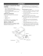 Preview for 6 page of Craftsman 580.323602 Owner'S Manual