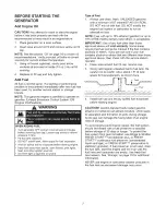 Preview for 7 page of Craftsman 580.323610 Operator'S Manual