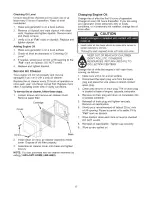 Preview for 17 page of Craftsman 580.323610 Operator'S Manual