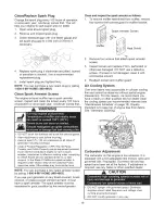 Preview for 18 page of Craftsman 580.323610 Operator'S Manual