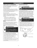 Preview for 43 page of Craftsman 580.323610 Operator'S Manual