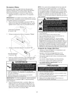 Preview for 44 page of Craftsman 580.323610 Operator'S Manual