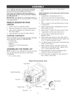 Preview for 6 page of Craftsman 580.325601 Owner'S Manual