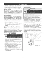 Preview for 8 page of Craftsman 580.325601 Owner'S Manual