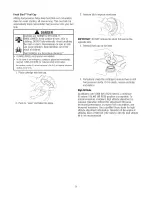 Preview for 9 page of Craftsman 580.326311 Operator'S Manual