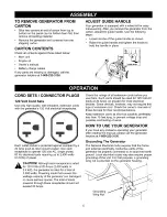 Preview for 5 page of Craftsman 580.327122 Owner'S Manual