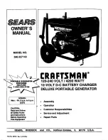 Craftsman 580.327140 Owner'S Manual preview