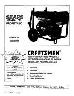 Предварительный просмотр 29 страницы Craftsman 580.327140 Owner'S Manual