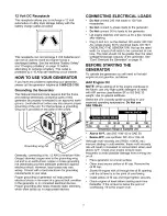 Preview for 7 page of Craftsman 580.327160 Owner'S Manual