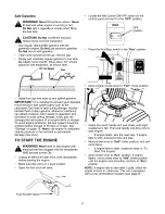 Preview for 8 page of Craftsman 580.327160 Owner'S Manual