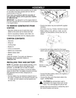 Предварительный просмотр 4 страницы Craftsman 580.327182 Operators Operator'S Manual