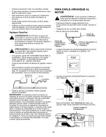 Предварительный просмотр 38 страницы Craftsman 580.327182 Operators Operator'S Manual