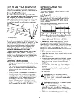 Предварительный просмотр 8 страницы Craftsman 580.327203 Operator'S Manual