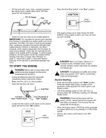 Предварительный просмотр 9 страницы Craftsman 580.327203 Operator'S Manual