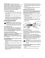 Предварительный просмотр 14 страницы Craftsman 580.327203 Operator'S Manual