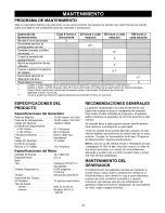 Предварительный просмотр 47 страницы Craftsman 580.327203 Operator'S Manual