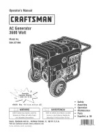 Craftsman 580.327360 Operator'S Manual preview