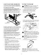 Preview for 8 page of Craftsman 580.328300 Owner'S Manual