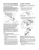 Preview for 8 page of Craftsman 580.328301 Owner'S Manual