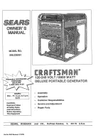 Craftsman 580.328391 Owner'S Manual preview