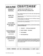 Preview for 32 page of Craftsman 580.328391 Owner'S Manual