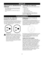 Предварительный просмотр 29 страницы Craftsman 580.329100 Owner'S Manual